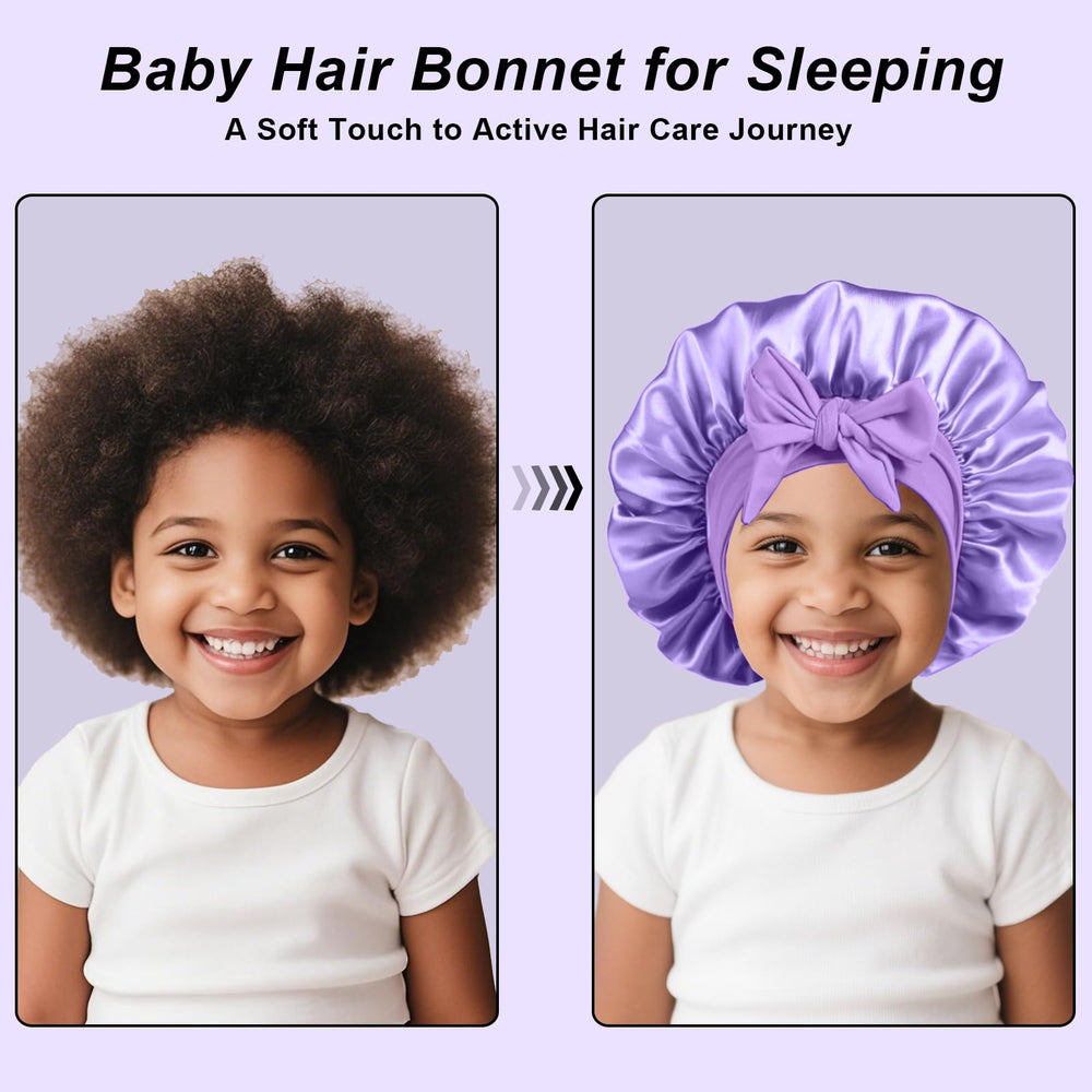 Gorra de noche FIRSTPELLA para cabello rizado, protege el peinado durante el sueño