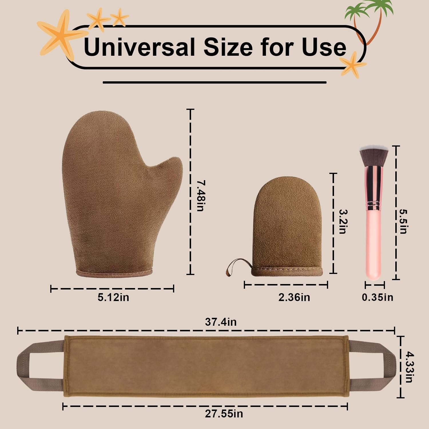 FIRSTPELLA guante mini rostro, uso fácil para rostro y cuello.