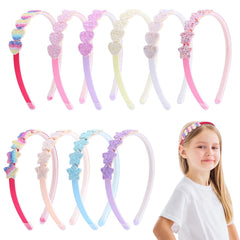 Diadema Fishdown con corazones y estrellas, toque femenino para cualquier ocasión.