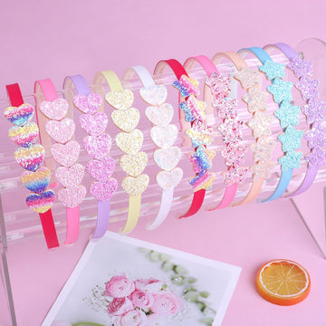 Diseño con lazos, corazones y estrellas para un toque adorable.