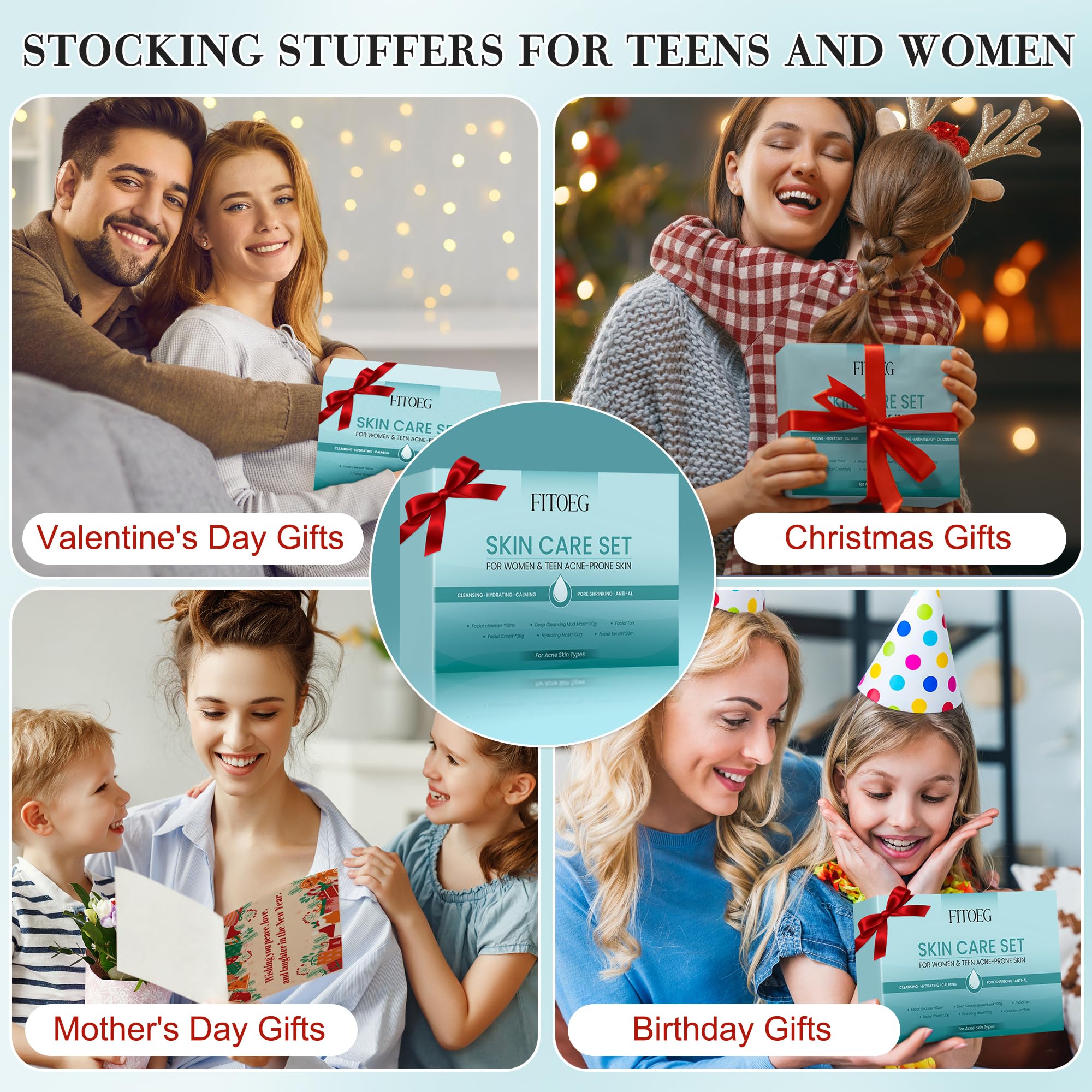 FITOEG tarjeta de regalo incluida para regalo personalizado