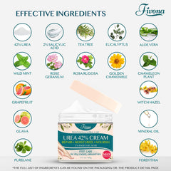 FIVONA crema de urea 42% con absorción rápida en pies