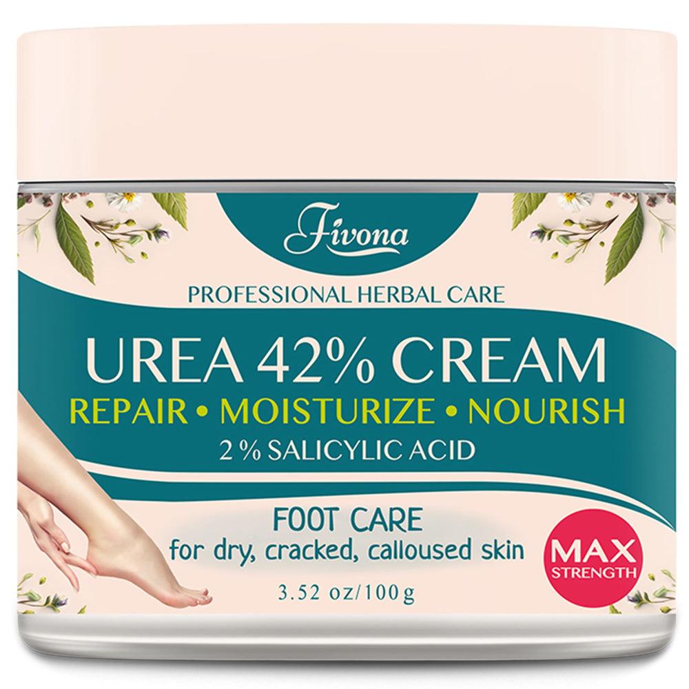 FIVONA crema de urea 42% con salicílico para pies, suaviza durezas