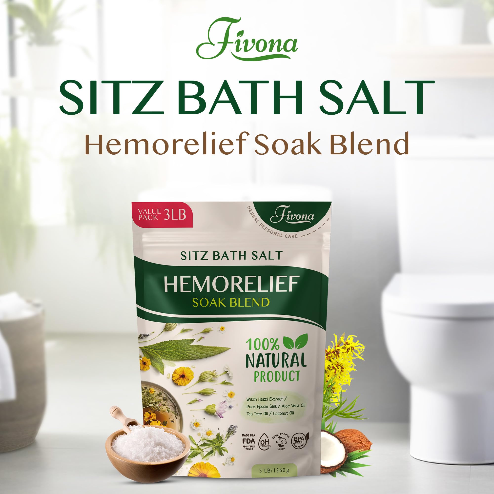 Sitz Bath de FIVONA, experiencia relajante y sensorial en casa.