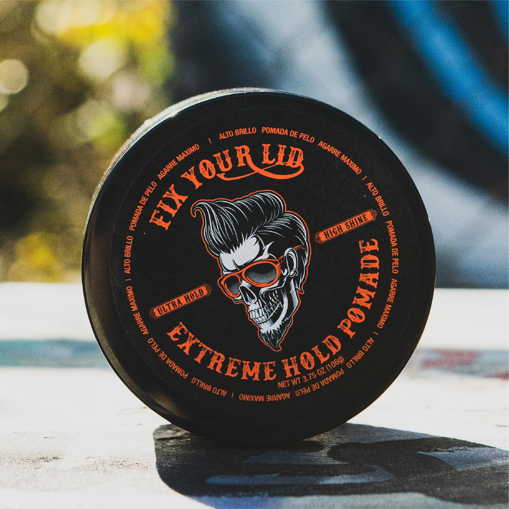 Aplicación de Fix Your Lid en manos para control del peinado