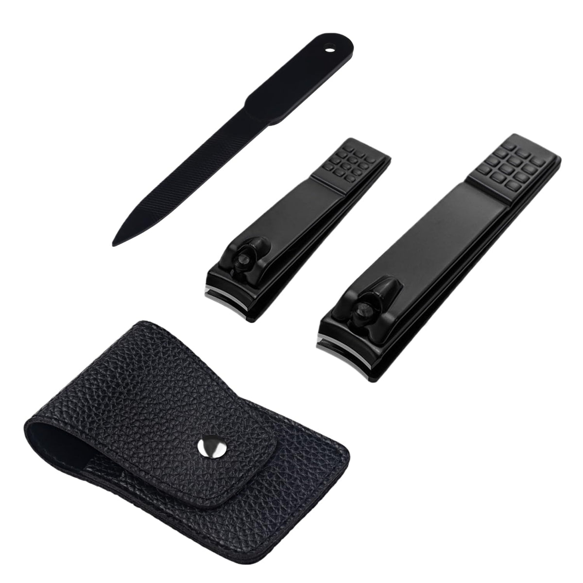 FIXBODY corta-uñas de acero inoxidable con hojas afiladas para un corte limpio en casa