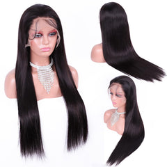 Peluca Flady cabello humano virgen brasileño 180 densidad, volumen real