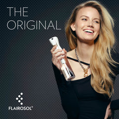 Flairosol, atomizador ultrafino de 0.3 mm para pulverización uniforme.