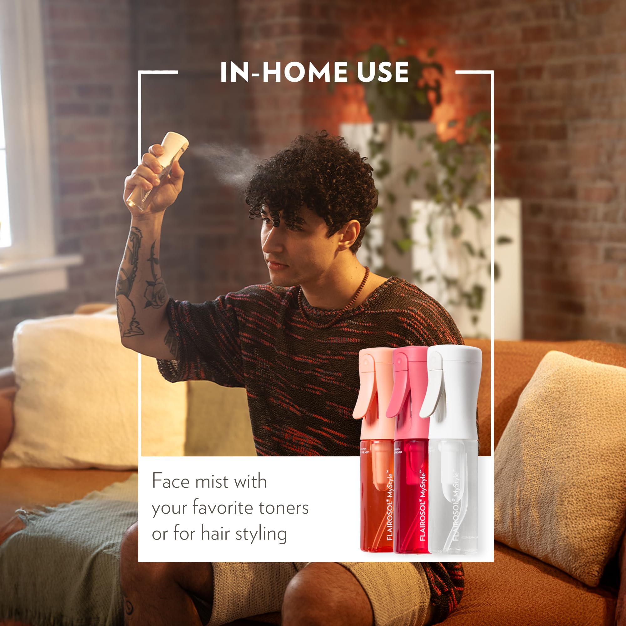 FLAIROSOL MyStyle – entretien simple et utilisation réutilisable