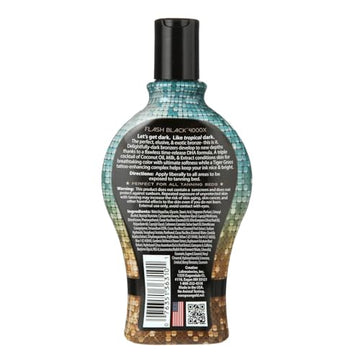 Bronzers de liberación progresiva de Flash Black European Gold 4000X desarrollan color.