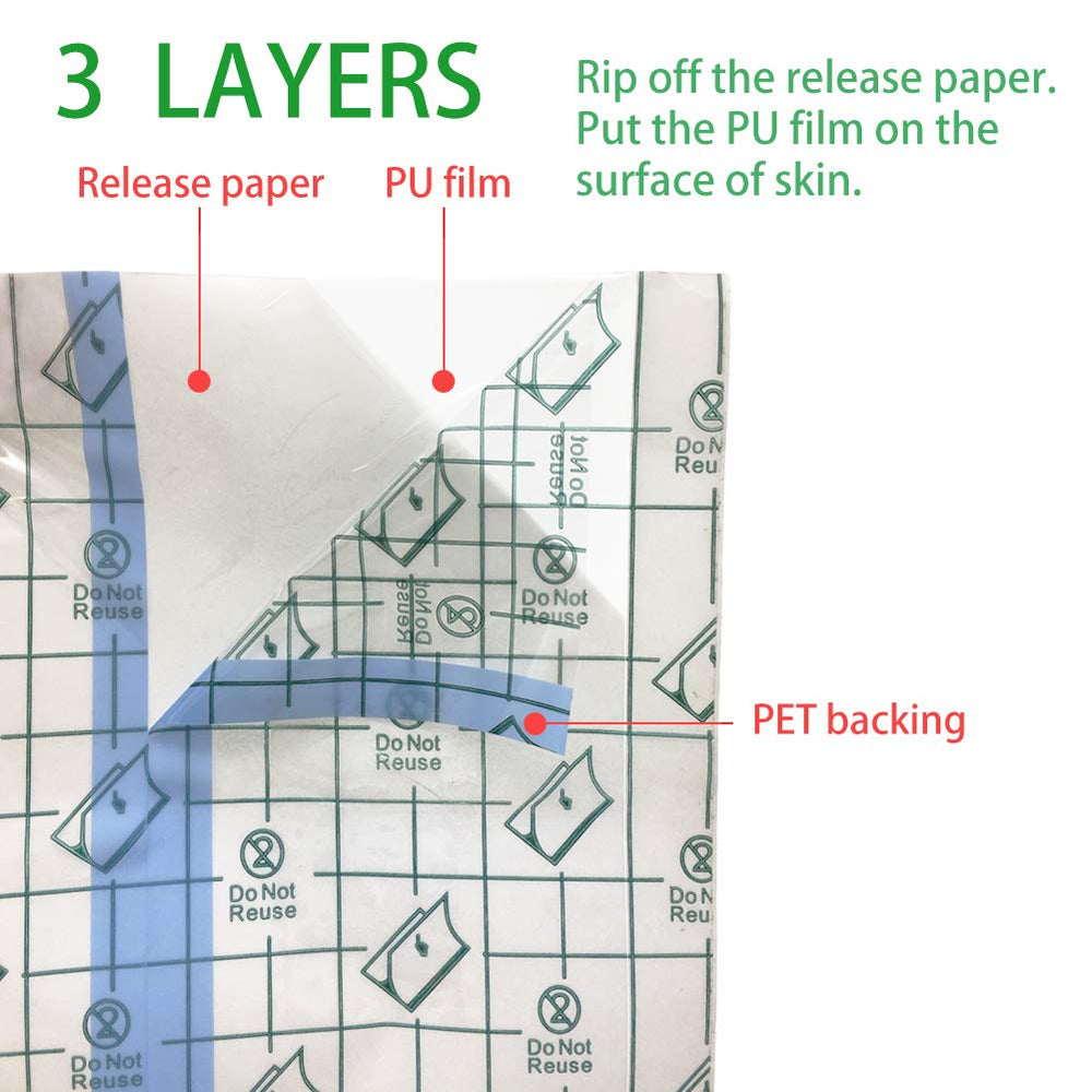 Flatoedu efecto protector, protege contra polvo externo manteniendo la zona tatuada limpia.