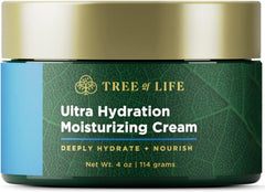 Flawless Tree of Life: botella de crema hidratante para piel suave e hidratada.