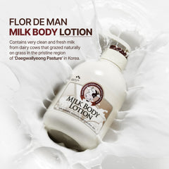 Flor de Man Cosmocos leche corporal, textura cremosa que favorece la absorción