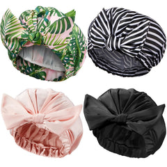 Floraltop capucha de ducha 4 piezas colores vivos para estilo diario
