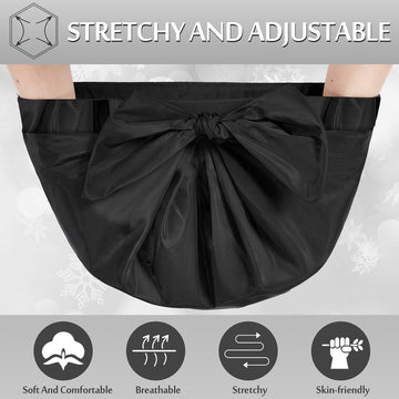 Floraltop capucha de ducha satín impermeable añade comodidad