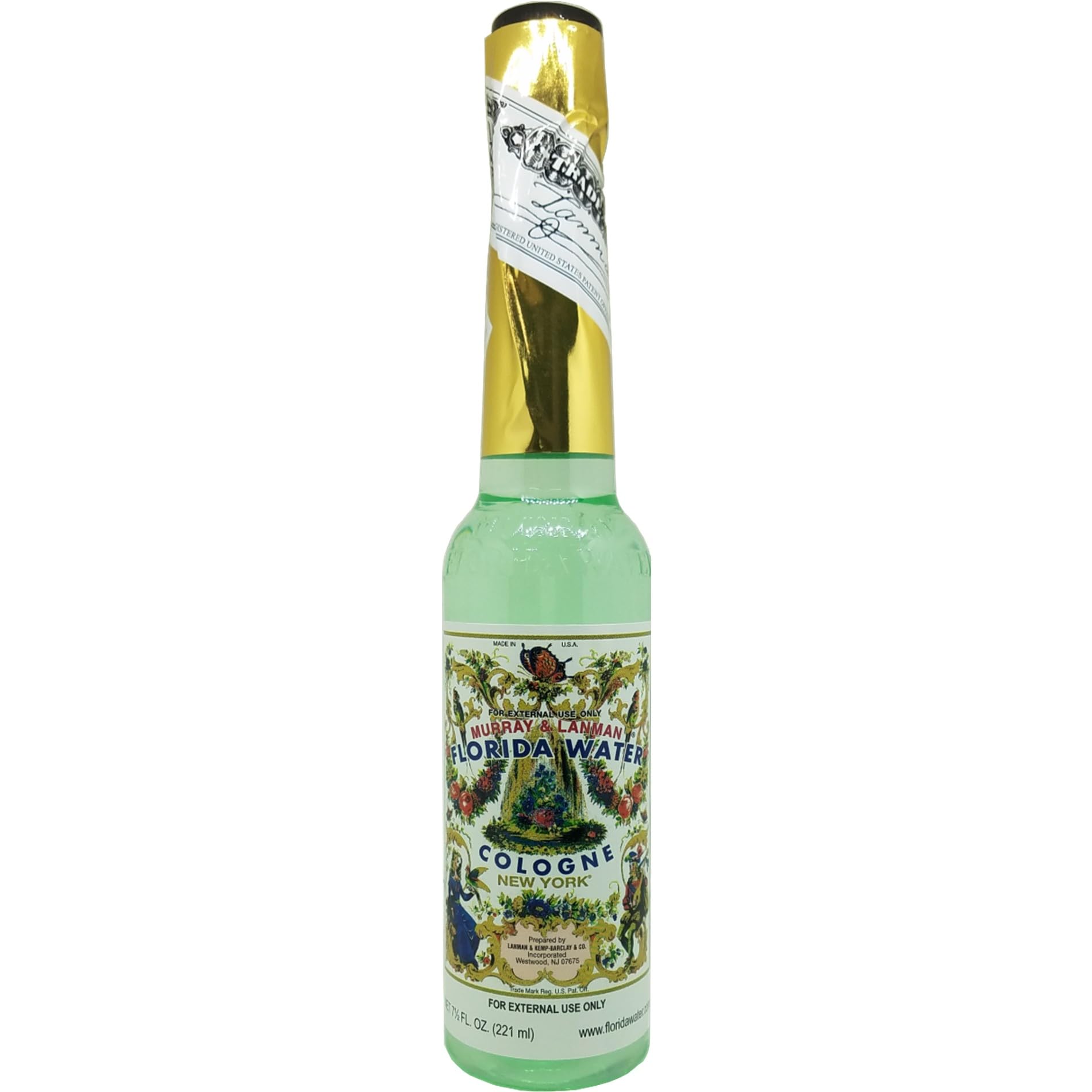 7.5 oz Florida Water bottle pack ready for daily scent layering.
