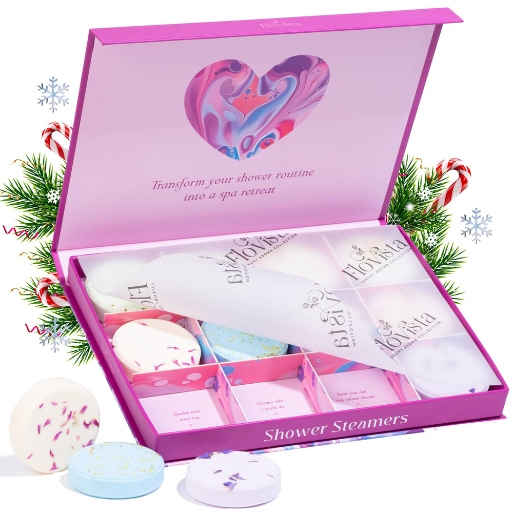 Flovista lavanda-tabletas para ducha, relajación diaria