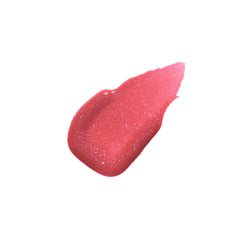 Flower Knows brillo de labios, muestra de color rosa frambuesa, perfecto para uso diario.