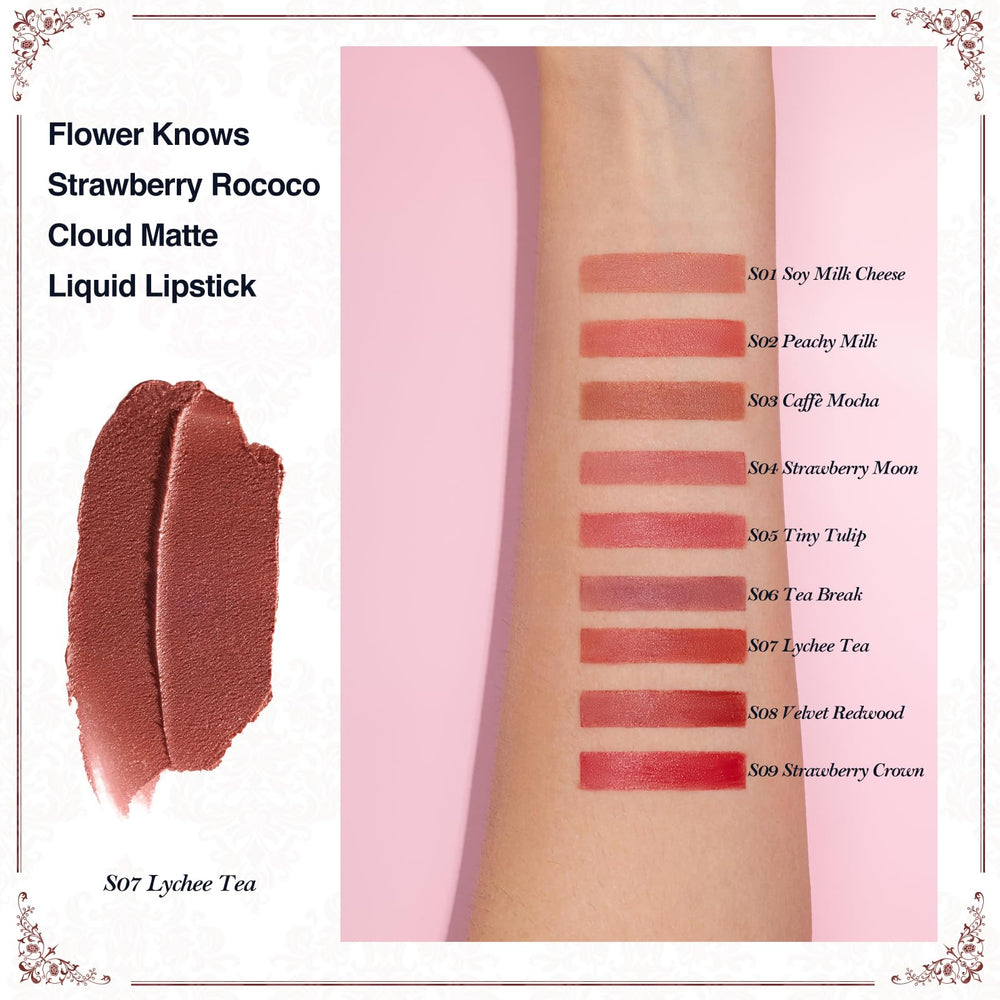 Echantillon teinte rose poudre Flower Knows pour palette subtile