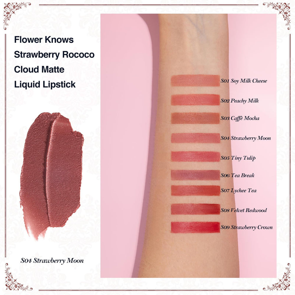 Teinte rosée douce Flower Knows Strawberry Moon pour un look naturel