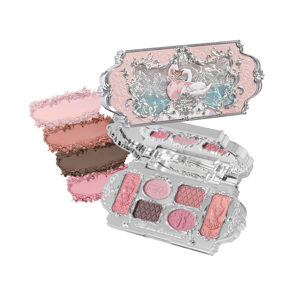Flower Knows Swan Ballet paleta de seis colores para looks versátiles