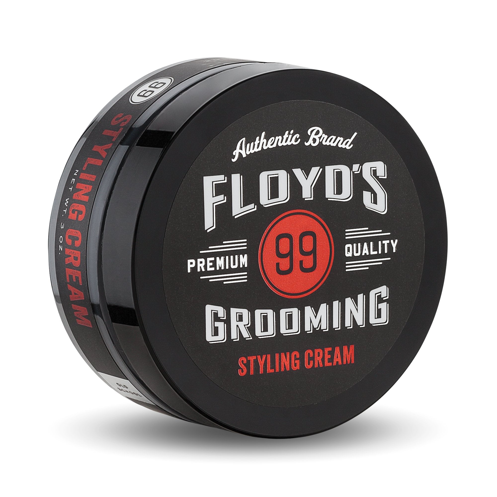 Floyd's 99 Crema Peinado: botella para control ligero y textura natural.