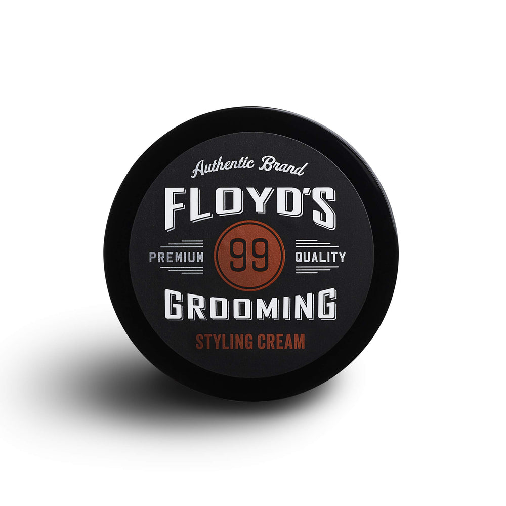 Estilo casual diario con Floyd's 99 Crema Peinado y definición suave.