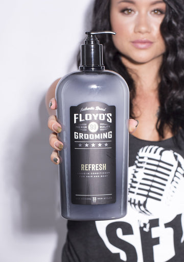 Floyd's 99 Refresh: aplicación en el cabello para controlar frizz.