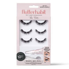 FlutterHabit Flirt Ready Set extensions cils faits maison faciles à poser