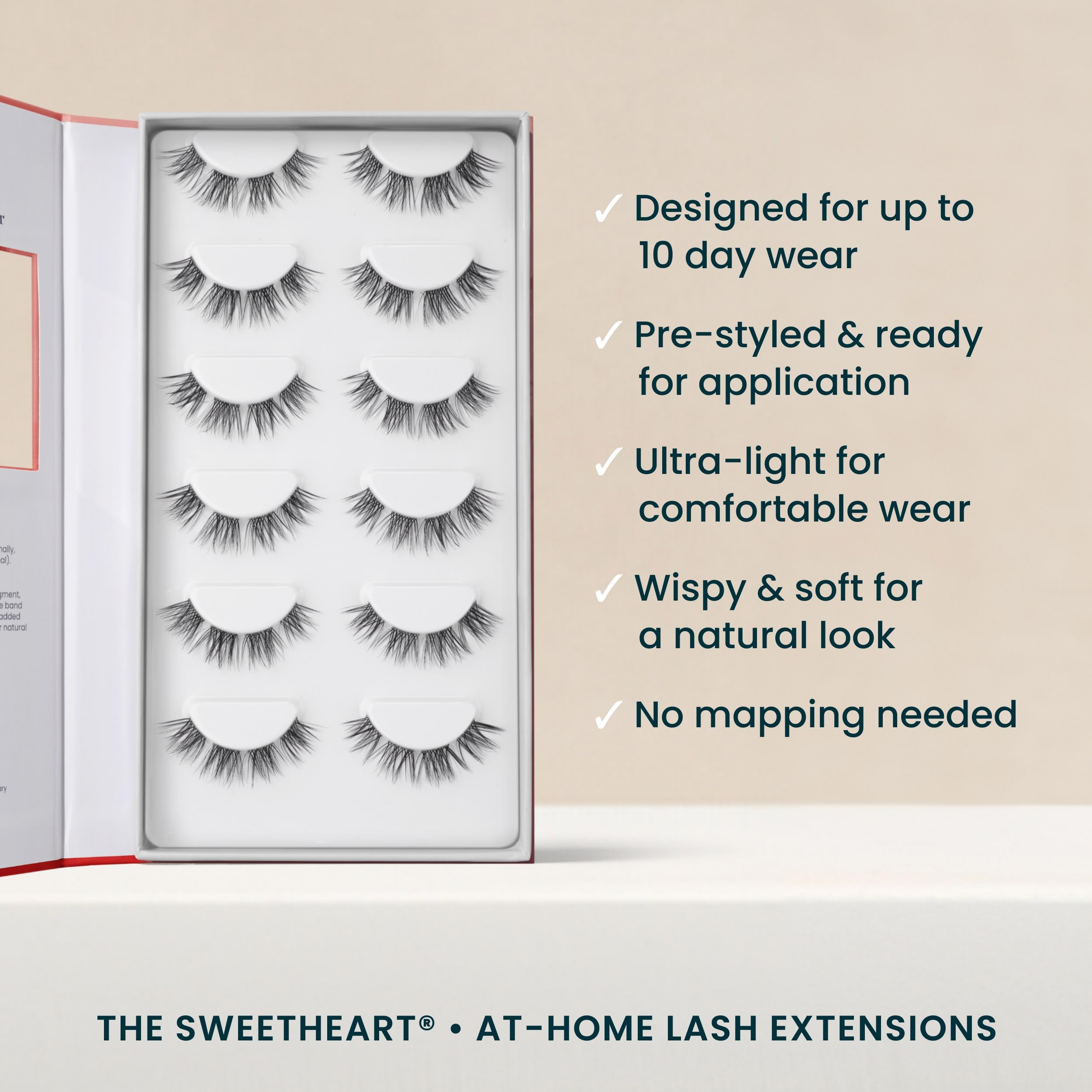 Matériaux premium FlutterHabit Sweetheart pour rendu léger et naturel