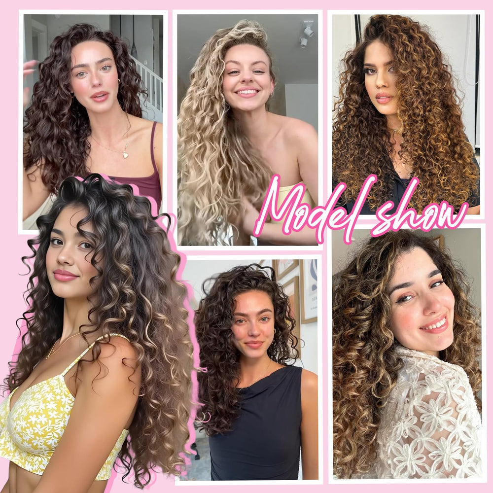 Flvaco Curly, textura suave que añade longitud de forma sutil.