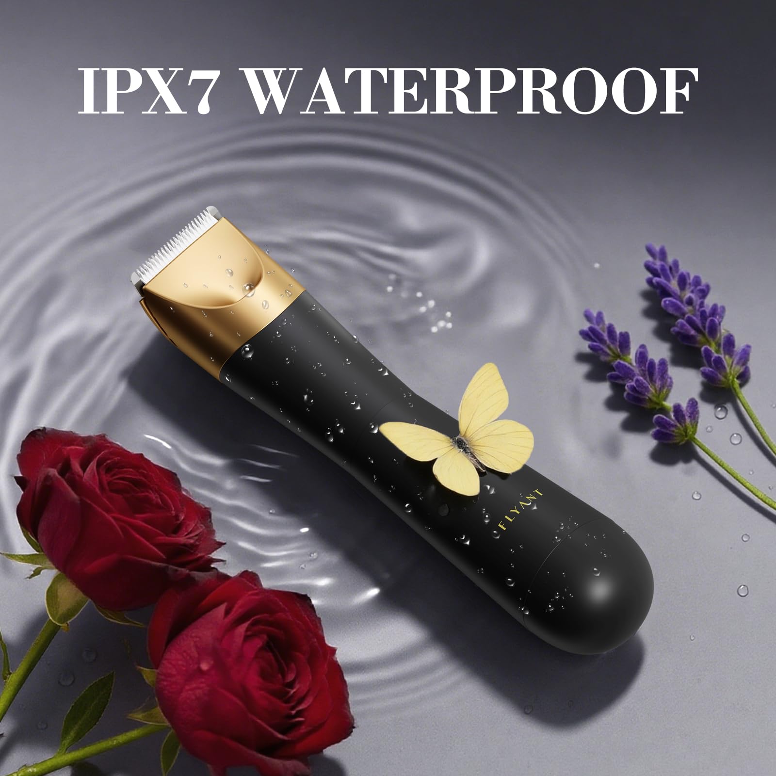 Flyant bikini-trimmer para piernas y brazos sin irritación
