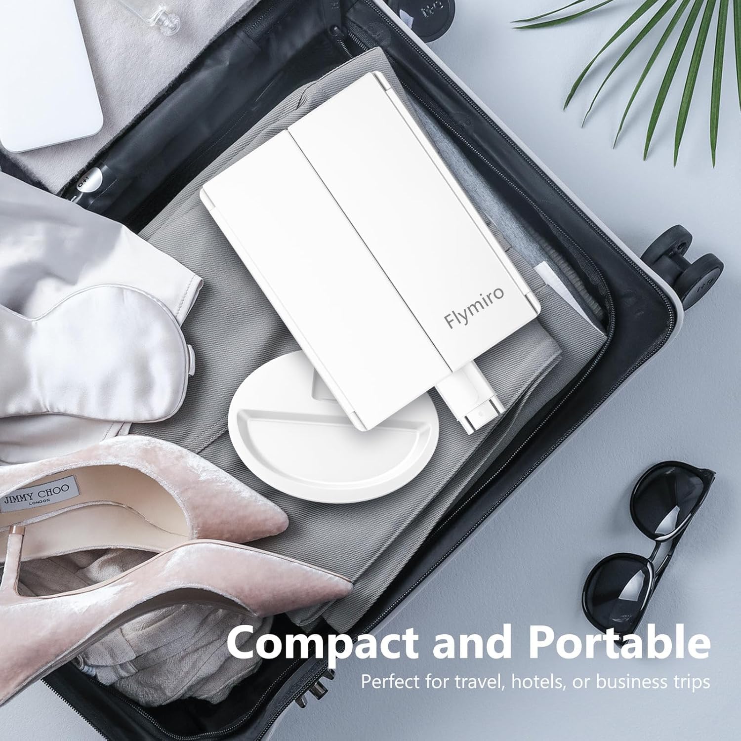 Flymiro diseño tri-fold portátil para viaje