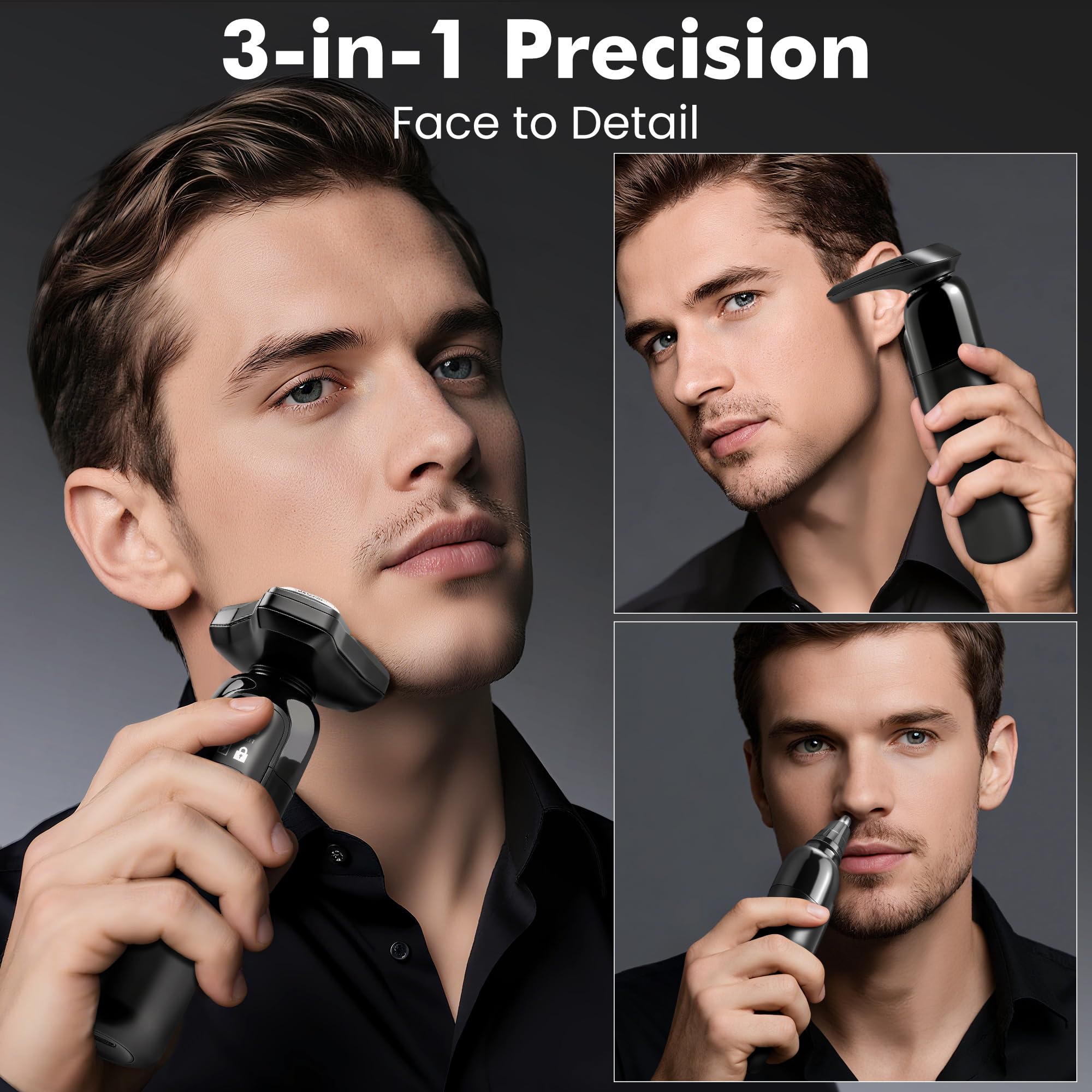 Flynth cuchillas 4D ergonómicas enfocadas, se adaptan a contornos para menor irritación.