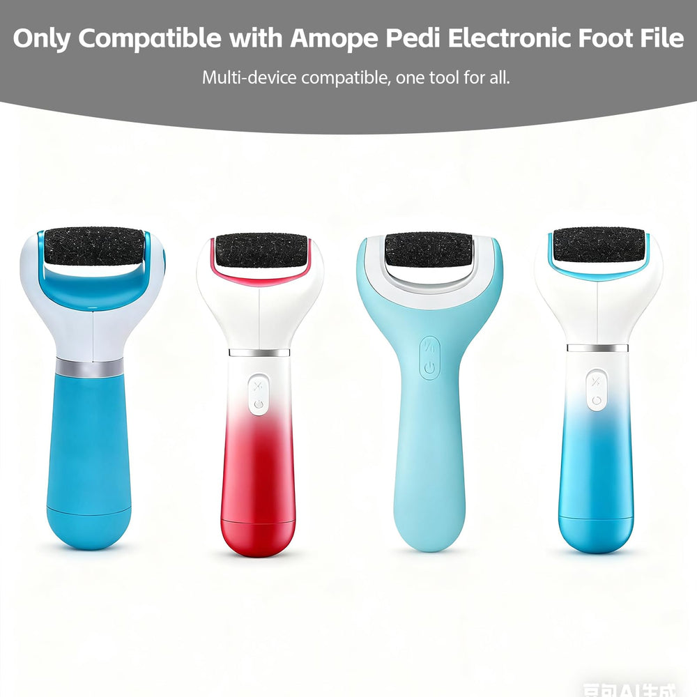 Flyquee rodillos repuesto extra-gruesos para Amope Pedi-Perfect Pro, mantenimiento profesional en casa