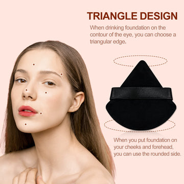 Flytianmy puff ideales para polvos sueltos y sombras de ojos