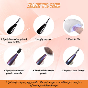 Uso con lámpara ultravioleta o LED para gel de uñas FNNZ