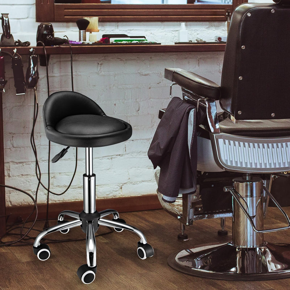 Silla de dibujo técnico FNZIR con ruedas y altura ajustable para trabajos.