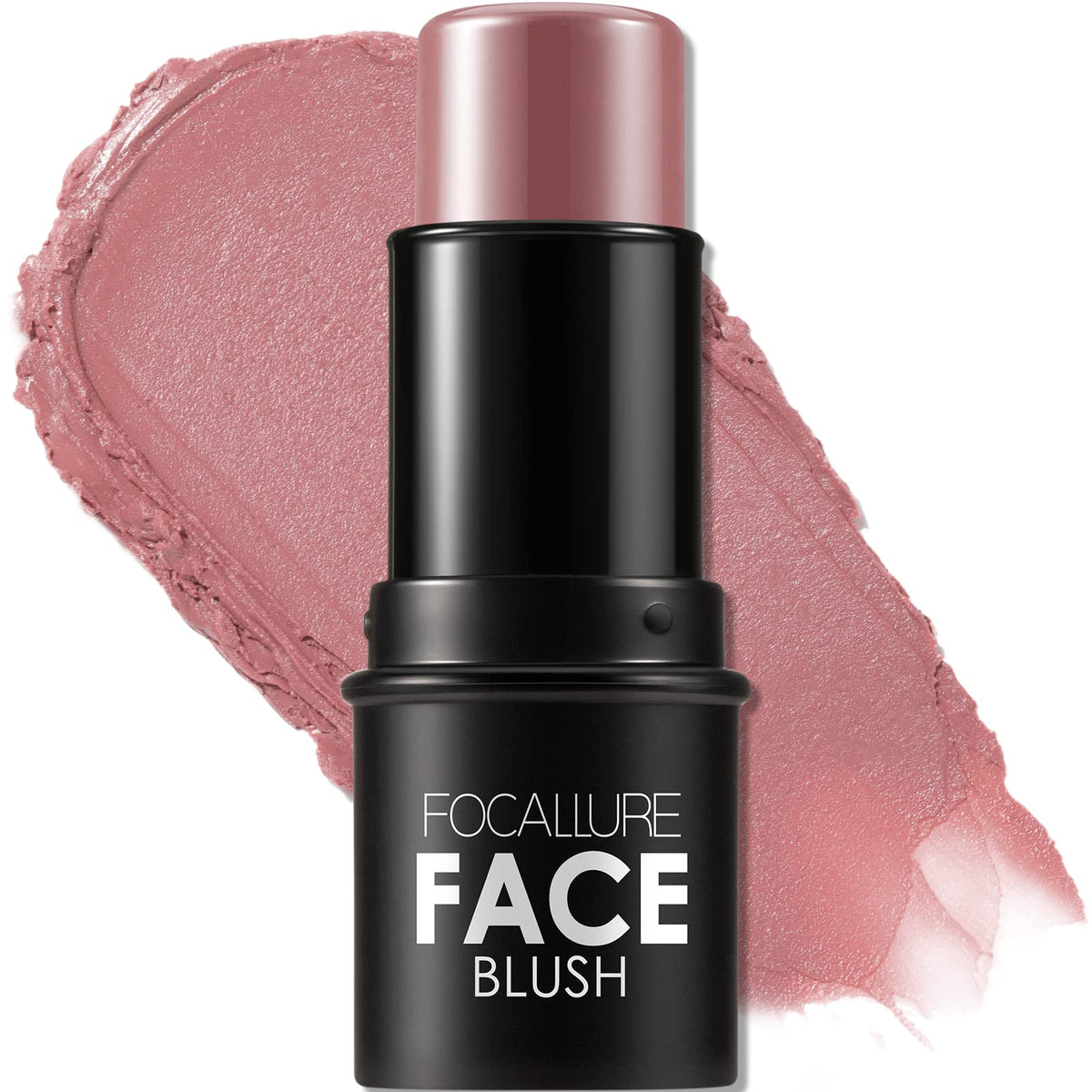 FOCALLURE Cream Blush: aplicación suave en las mejillas para un acabado natural.