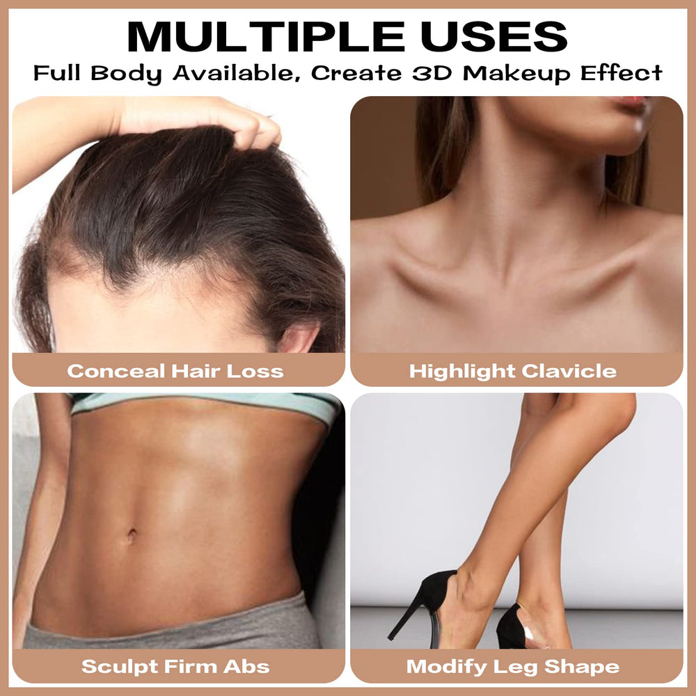 FOCALLURE Mocha contour sculpts hairline shadow for balanced features.