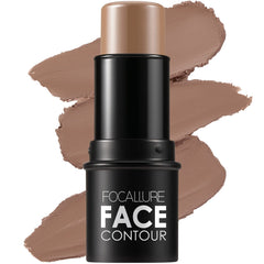 FOCALLURE Cream Contour Stick Mocha for nose sculpt and defined profile.