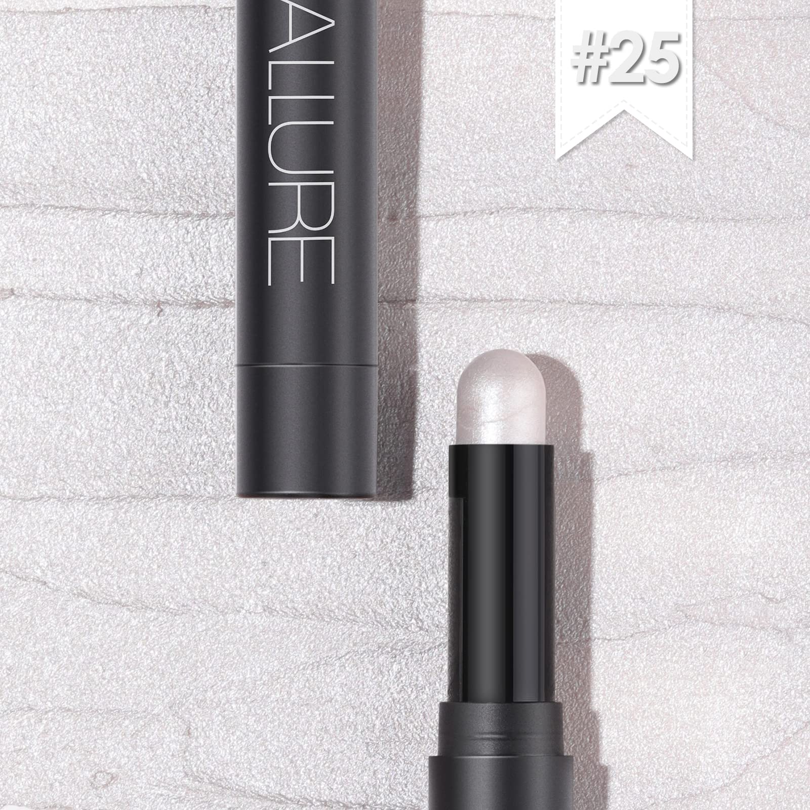 FOCALLURE Lápiz ojos crema brillo escarcha para iluminación y realce del párpado.