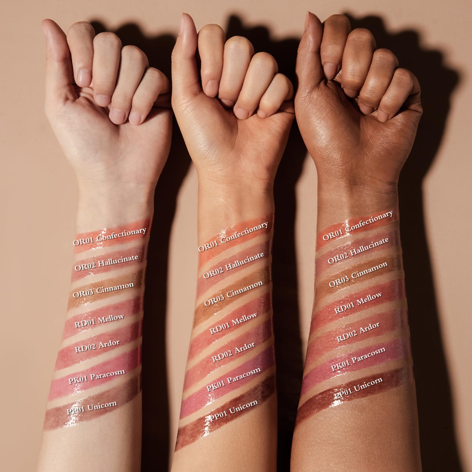 FOCALLURE maquillaje labial sin pegajosidad para comodidad