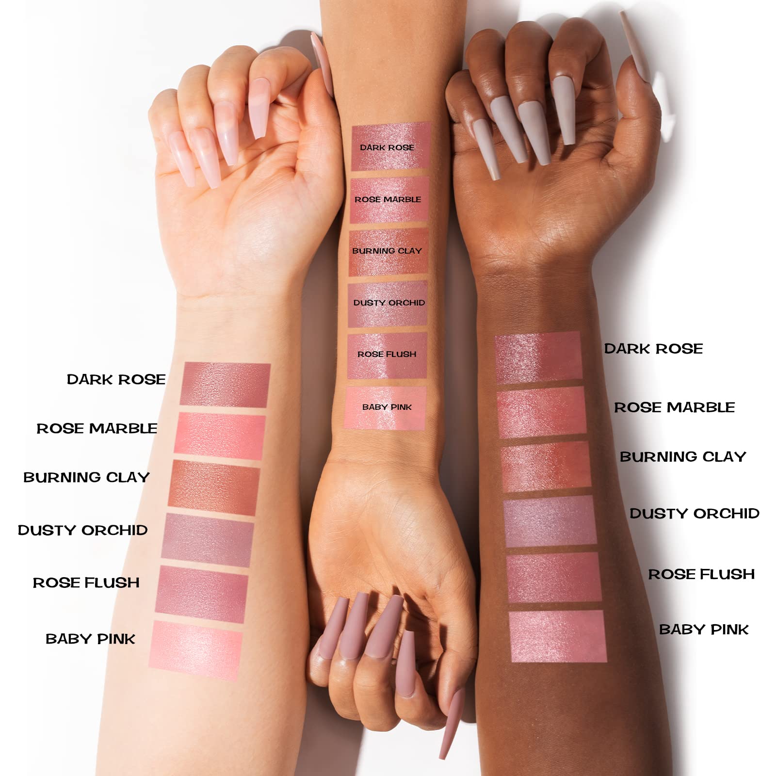 FOCALLURE rubor crema Rosa bebé, envase compacto ideal para retoques en movimiento