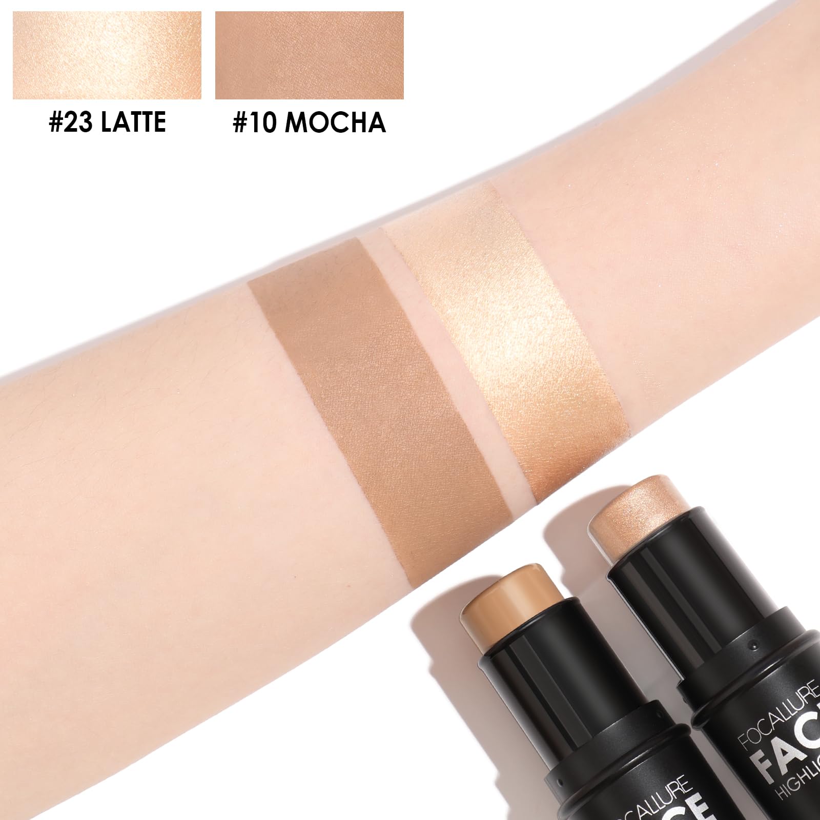 FOCALLURE contorno mineral stick facilita colorear zonas clave con tres dimensiones.