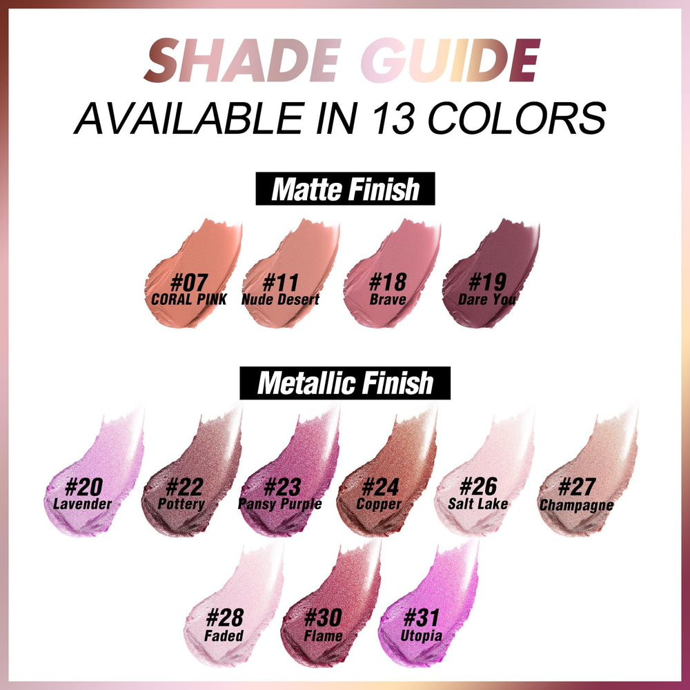 FOCALLURE Ultra Chic Lipcare Vitamin E highlights nourishing ingredient on lips