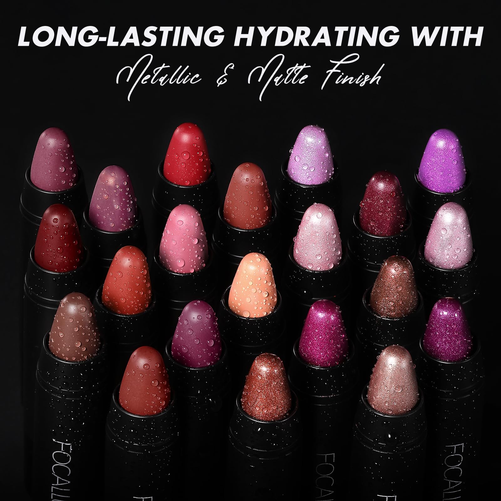 FOCALLURE Lápiz labial Ultra Chic, uso directo para retoques rápidos.