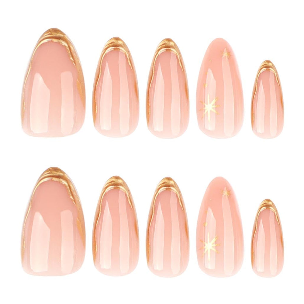 Aplicación facil con adhesivo de Foccna para manicura rapida.