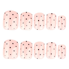 Foccna uñas falsas para eventos con brillo, ideal para fiestas.