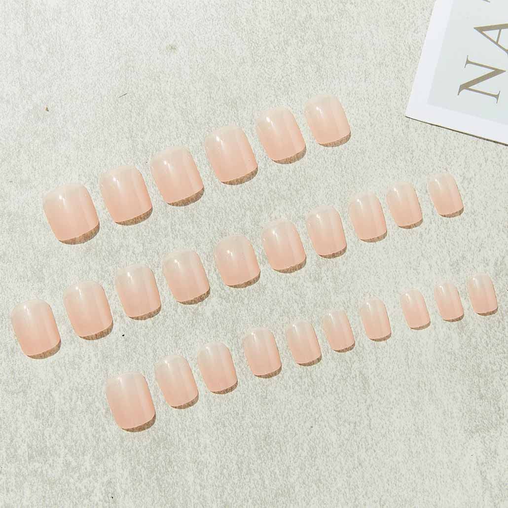 Foccna uñas postizas rápidas para aplicación en casa sin sala de uñas.